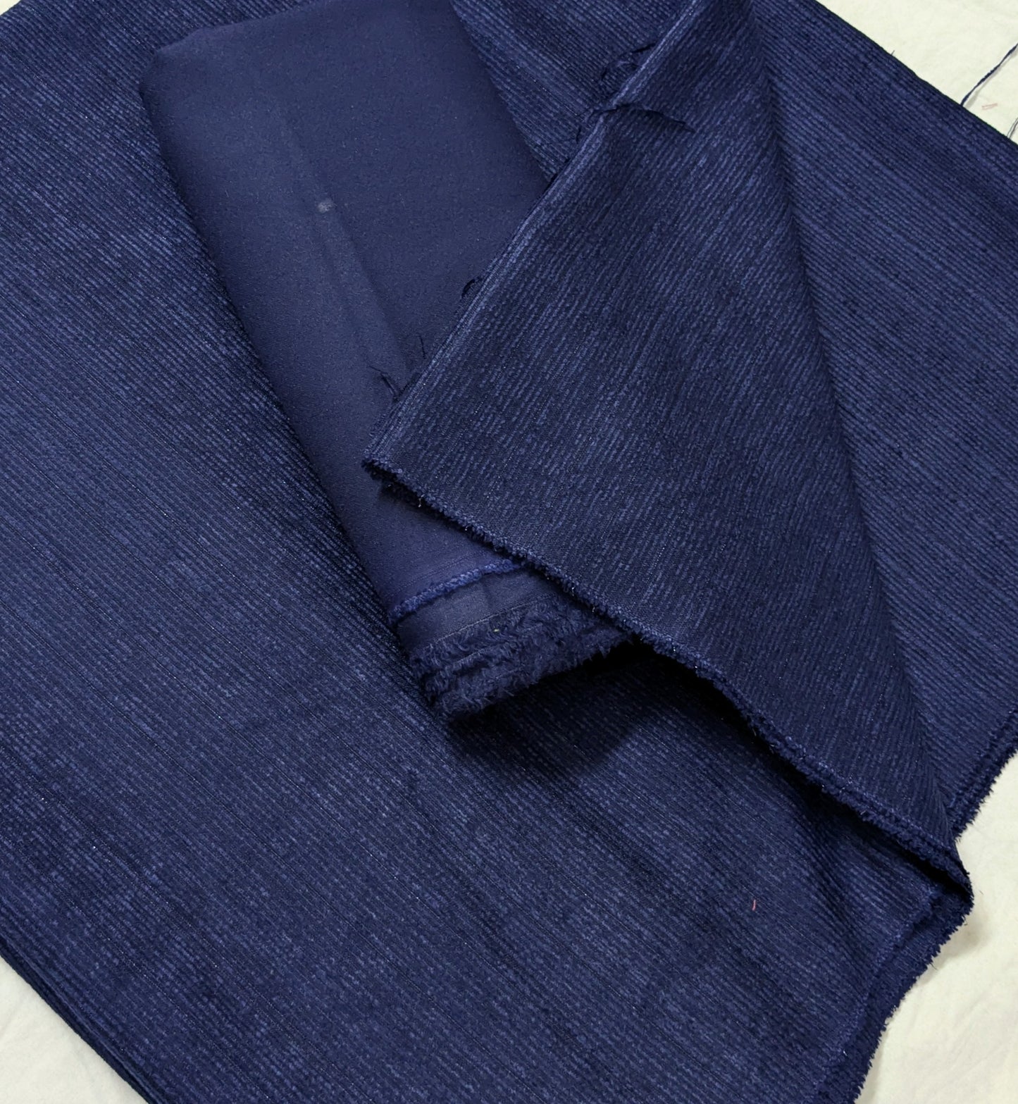 PEACH WOOL VELVET 2PC EXPORT QUALITY WINTER COLLECTION ( NEVYBLUE)