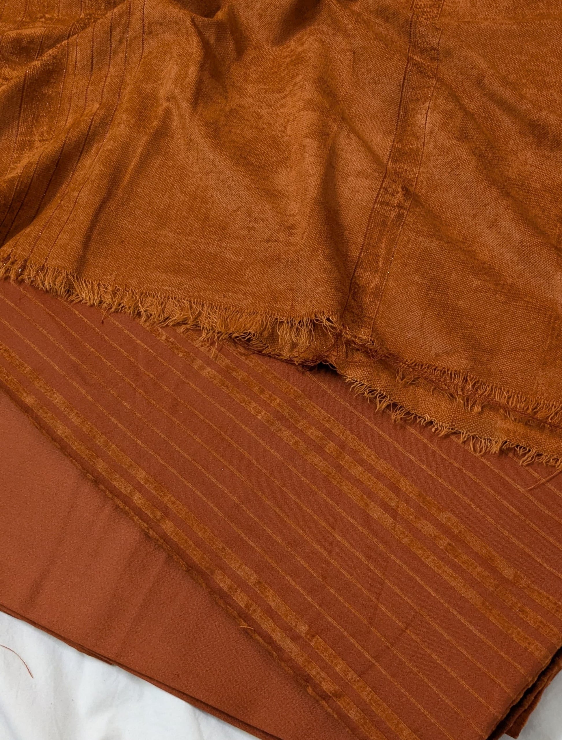 MARINA VELVET LINING RUST COLOR