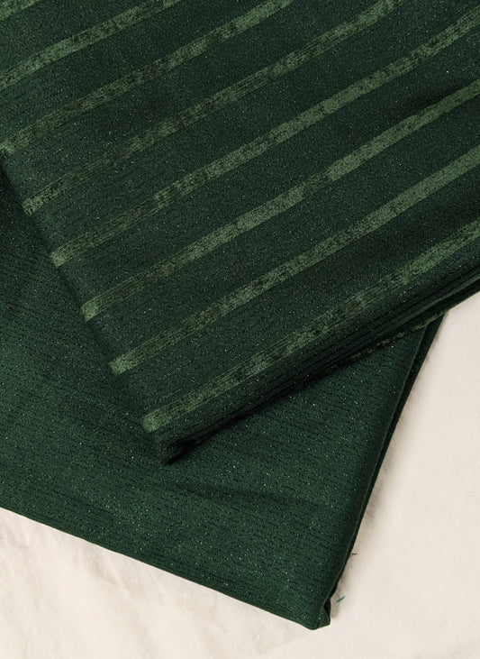 2PC ALPINE MOON LITE VELVET MARINA MOST DEMANDING WINTER COLLECTION 2025.          ( BOTTLE GREEN)