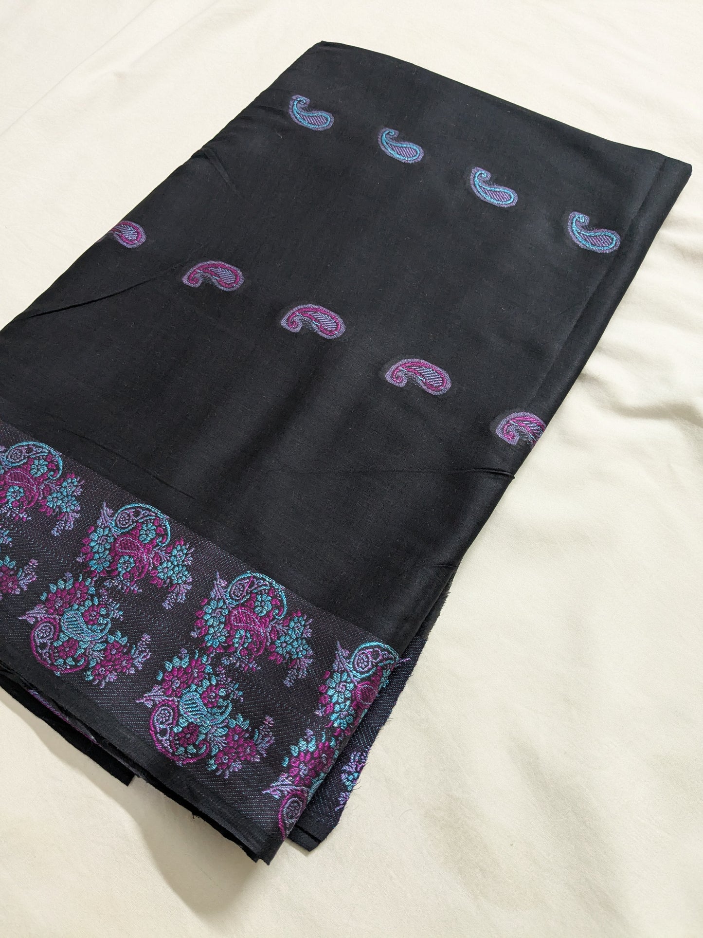 3PC LAWN JAQUARD BROSHA PREMIUM QUALITY SUMMER COLLECTION ( JQ00BL)