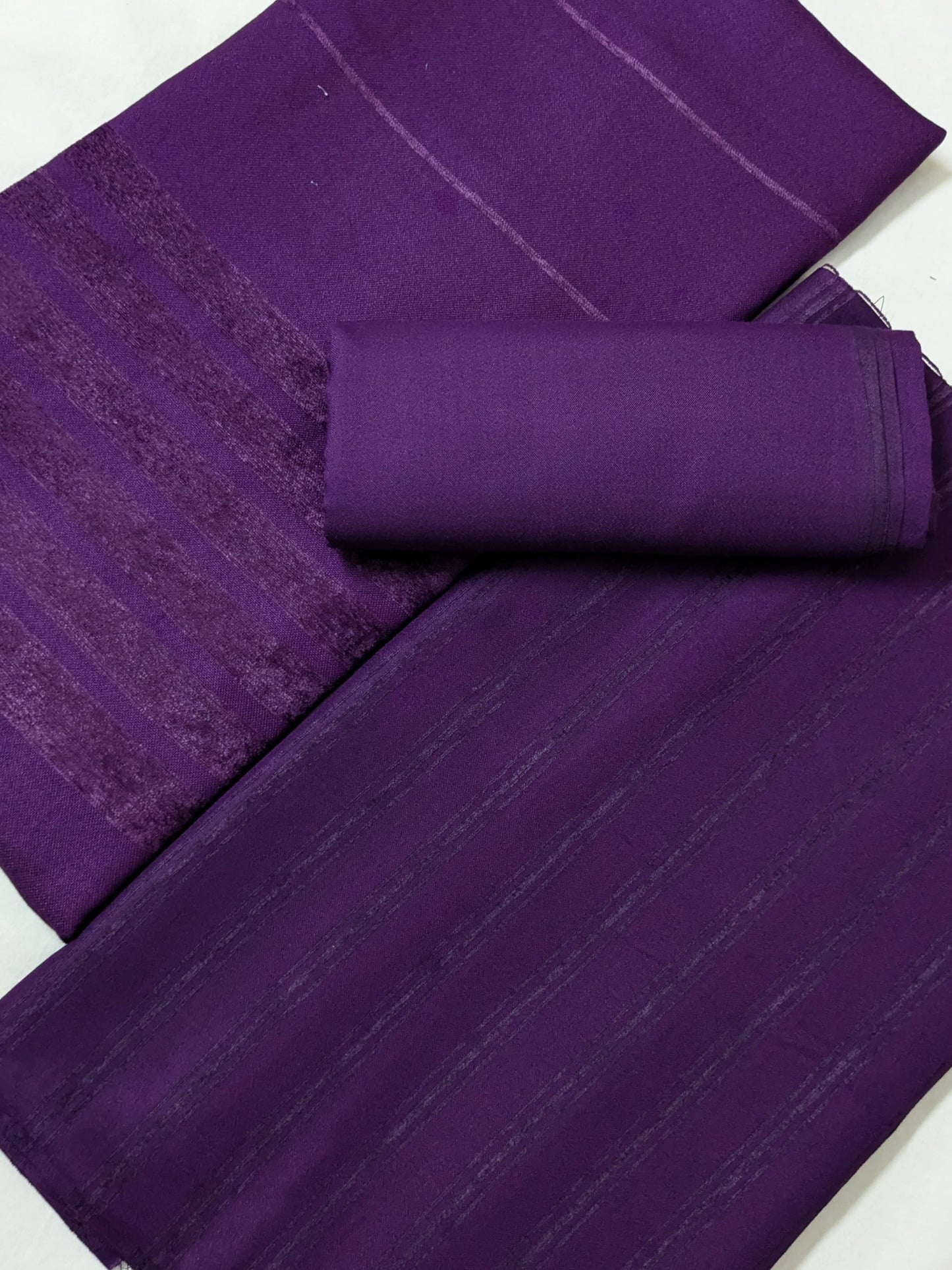 3PC ALPINE CATRAI VELVET NEW ARRIVALS WINTER COLLECTION 2025 purple (CTAVD00PR)