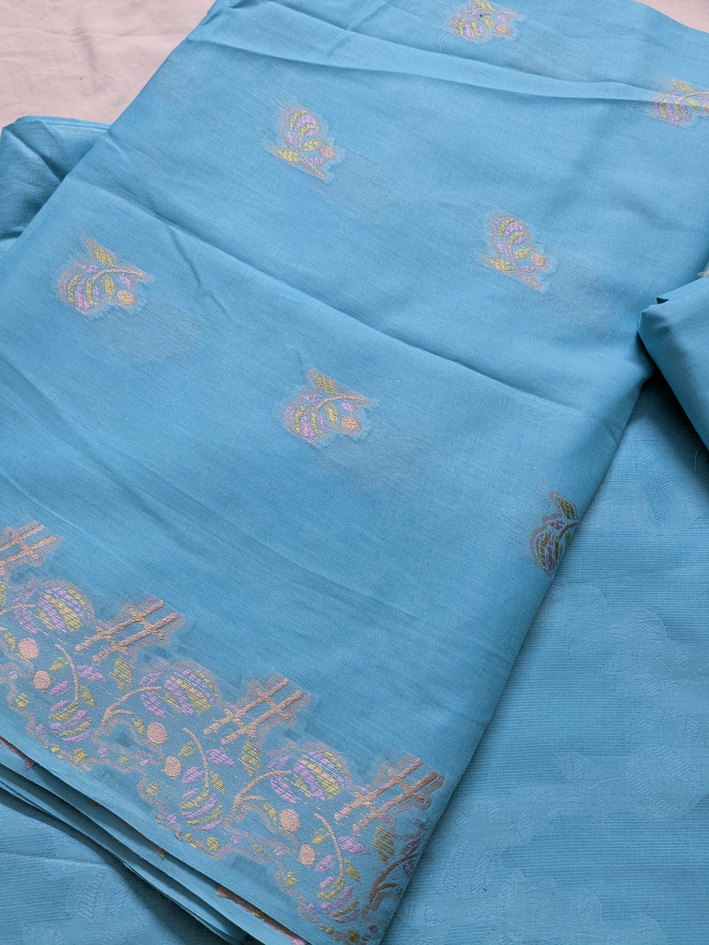 3PC LAWN JAQUARD BROSHA PREMIUM QUALITY SUMMER COLLECTION (JQ00SKB)