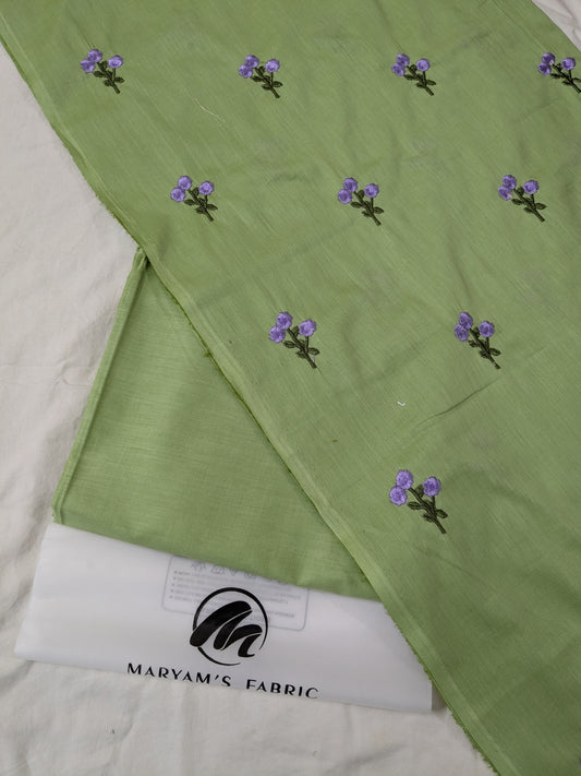 2PC LAWN BAREZE EMBROIDERY MOTIF SUMMER MOST DEMANDING COLLECTION (3DOT000PSTA)