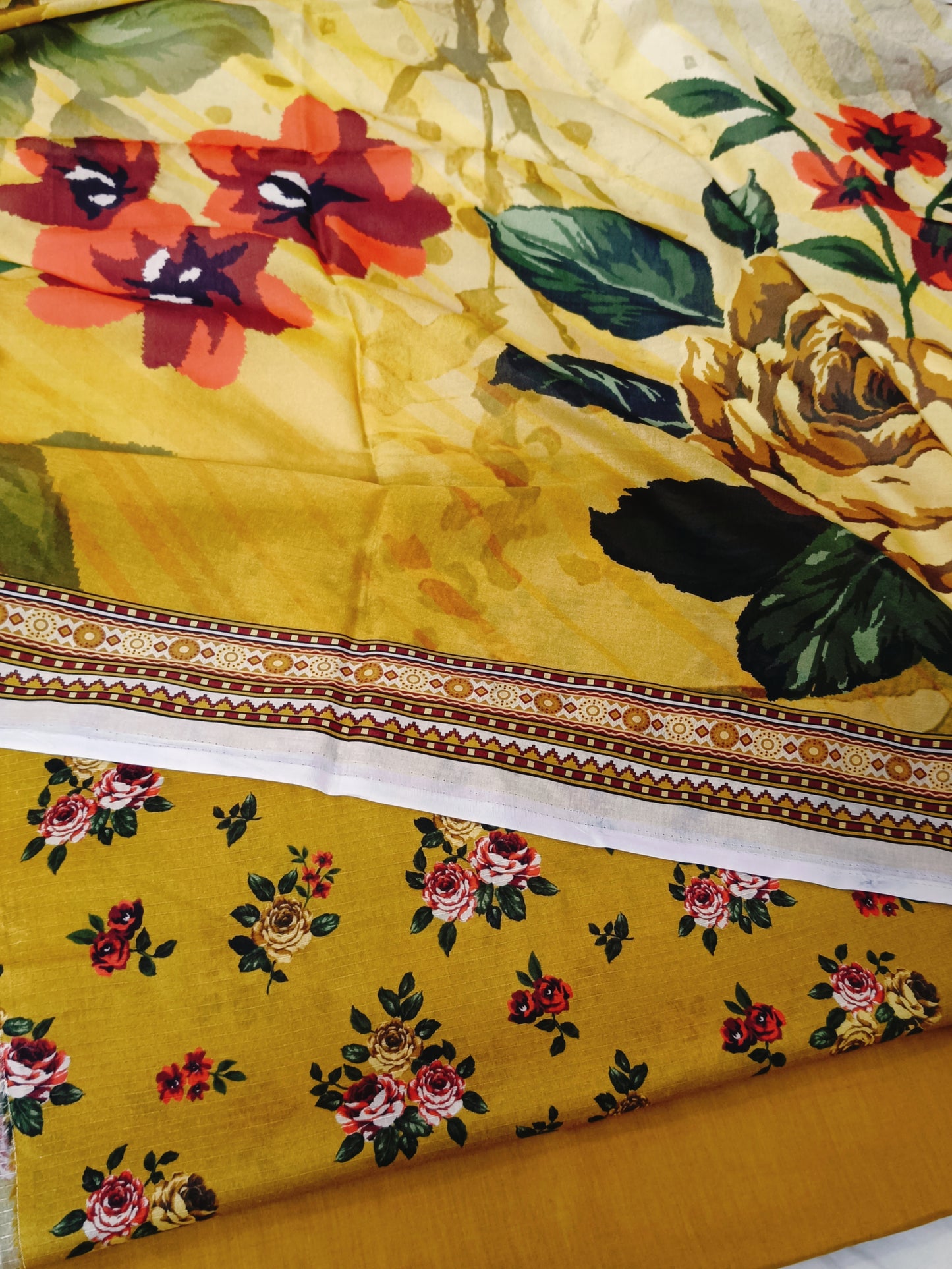 3PC NISHAT DIGITAL PRINT BANA DORA LAWN COLLECTION (NS00D9)