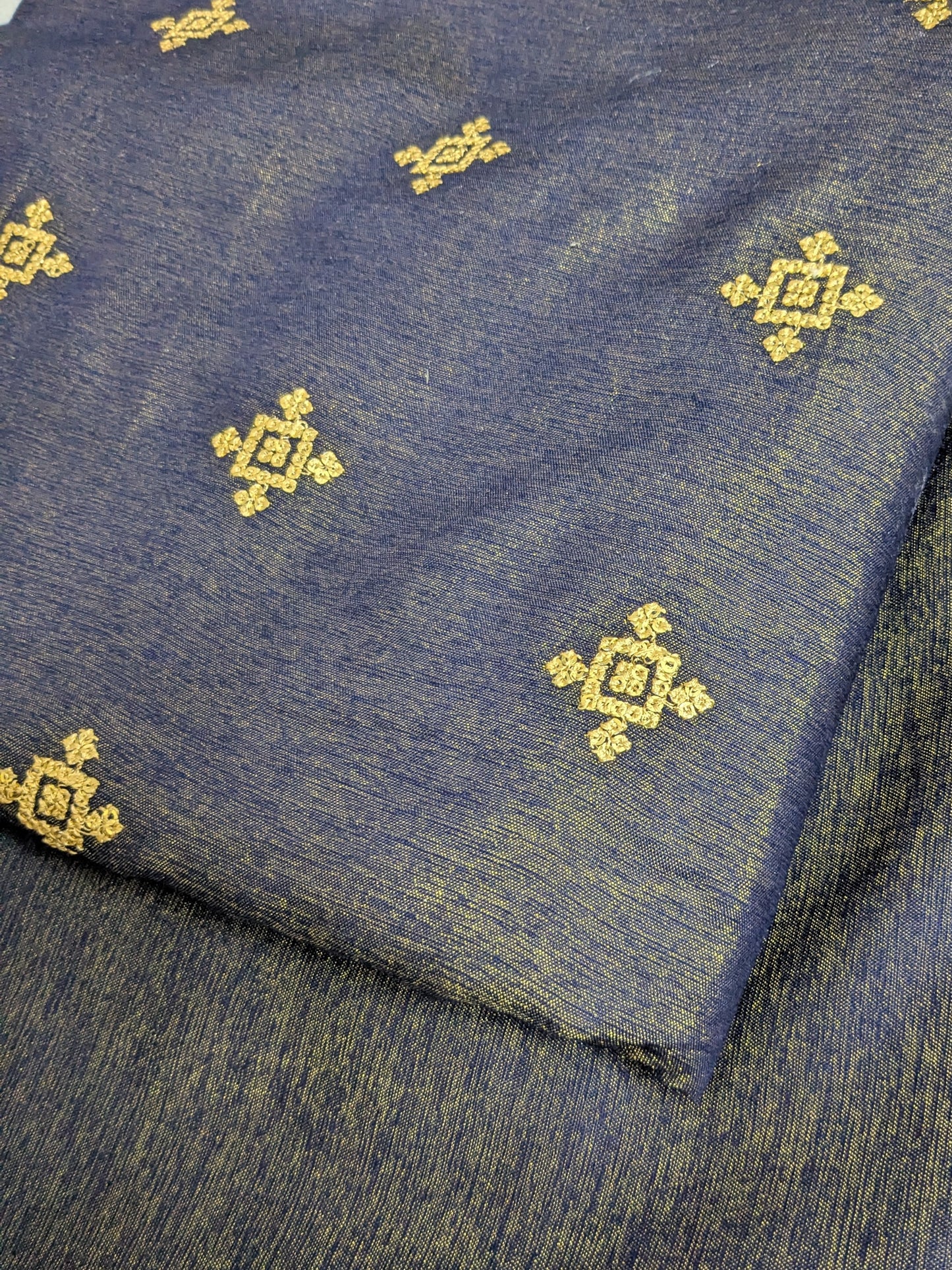 Gold Shemray sequence Embroided 2pc mid season