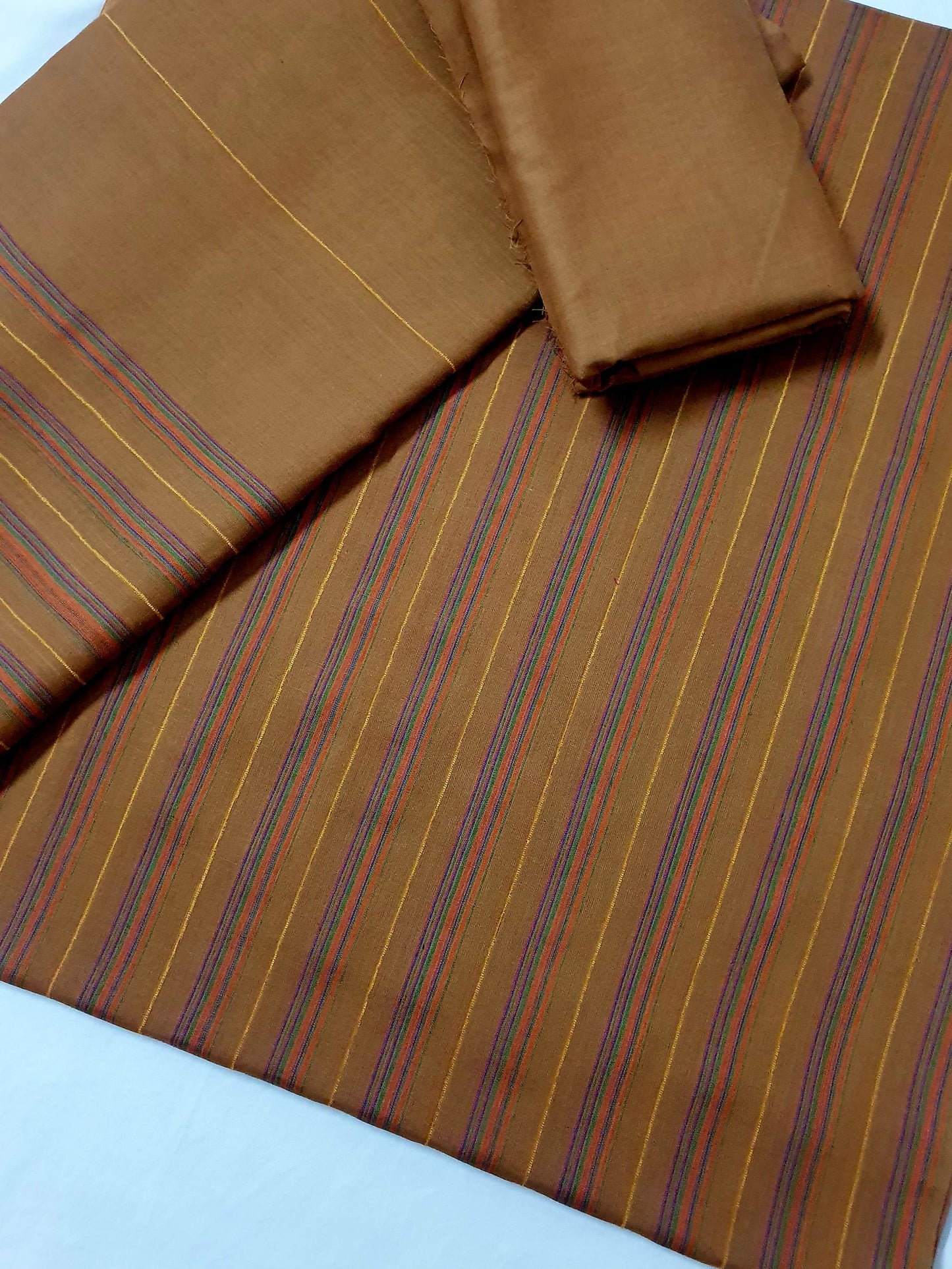 Handmade woven rangoli 3pc luxurious summer collection 2025 (3RN00BR)