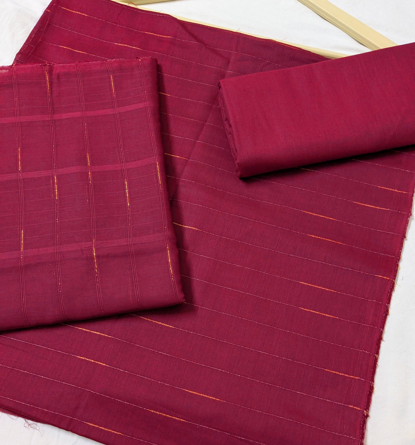 3PC BANA DORA TUBE LAWN LUXURIOUS COLLECTION(BD00MH) MAHROON