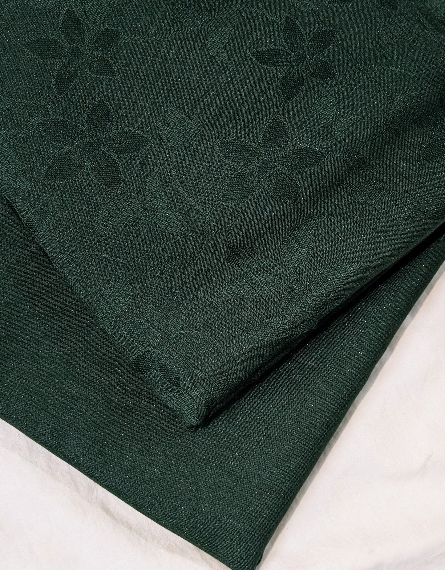 2PC ZARI LINE MOON LITE MARINA WINTER COLLECTION.        (BOTTLE GREEN) DESIGN _3